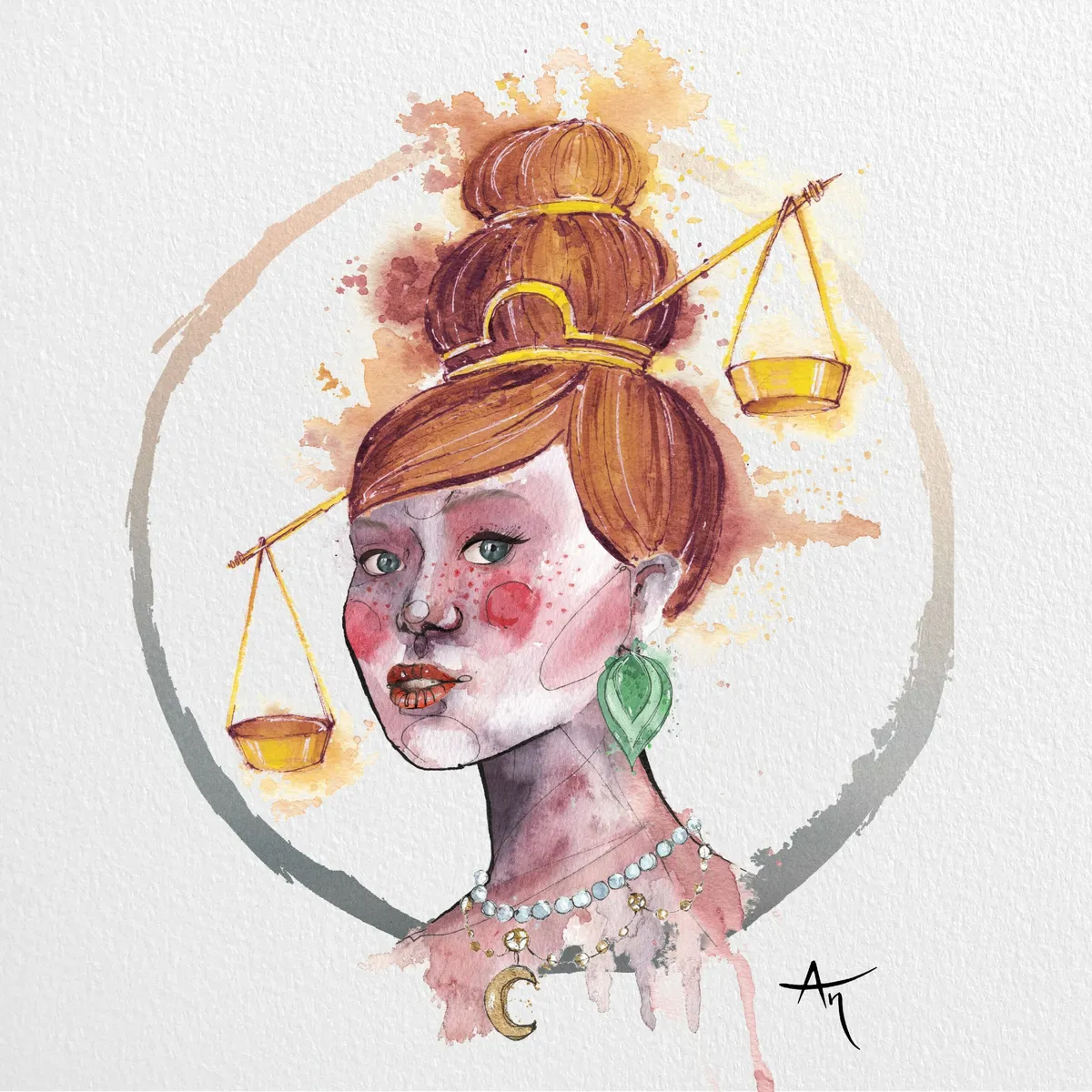 ARC Stake & Moon Daughters partenered to support traditional watercolor painting art