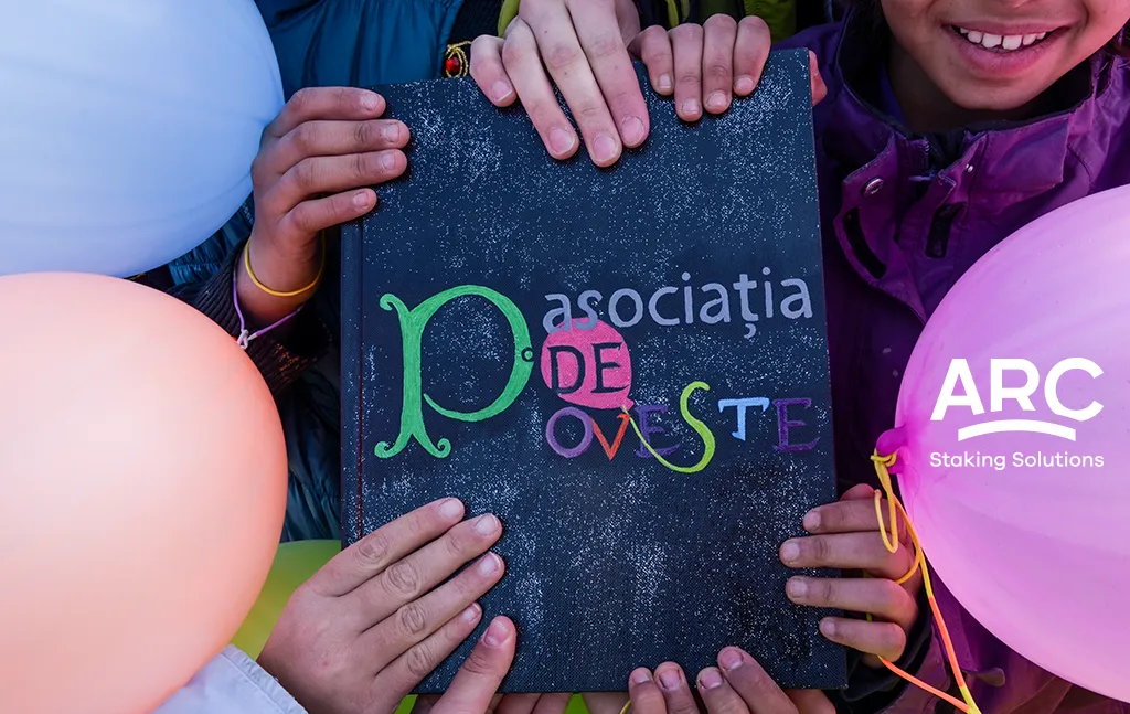 ARC Stake joins forces with a socially innovative Romanian NGO to improve the chances of 200 vulnerable children